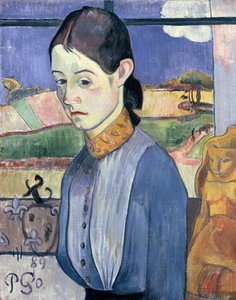 若いブルトンの女性、1889